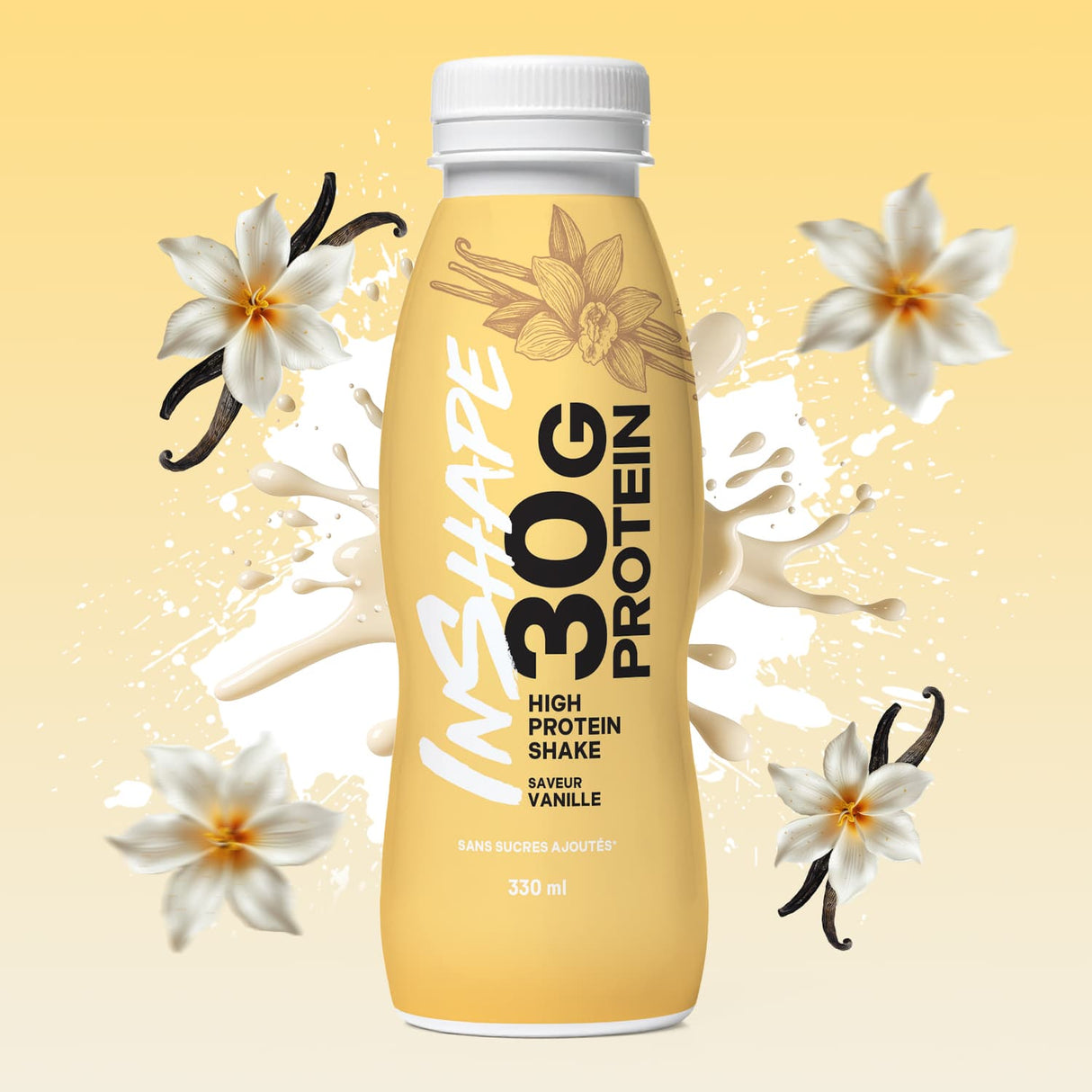 Batido de proteína de soro de leite