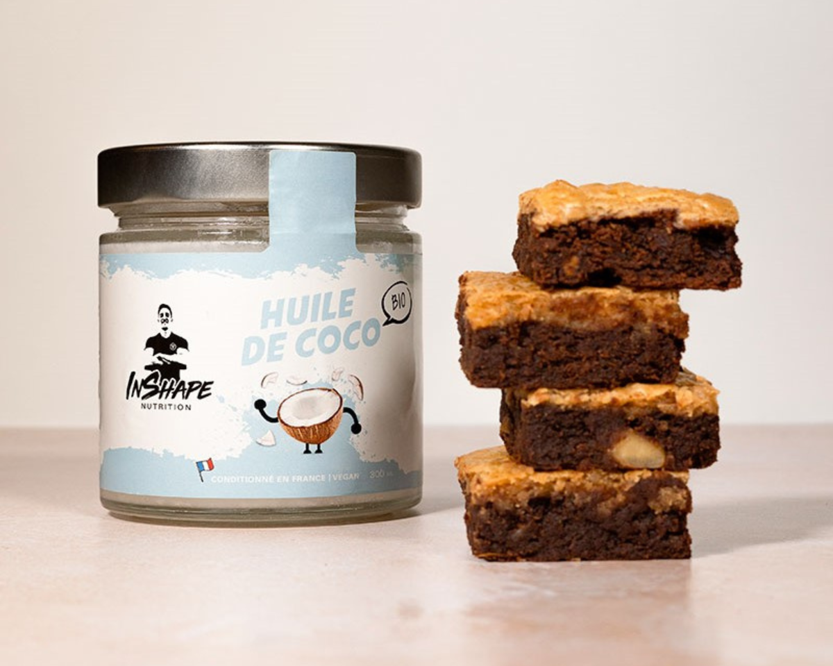 Receita de brownie de proteína Inshape Nutrition