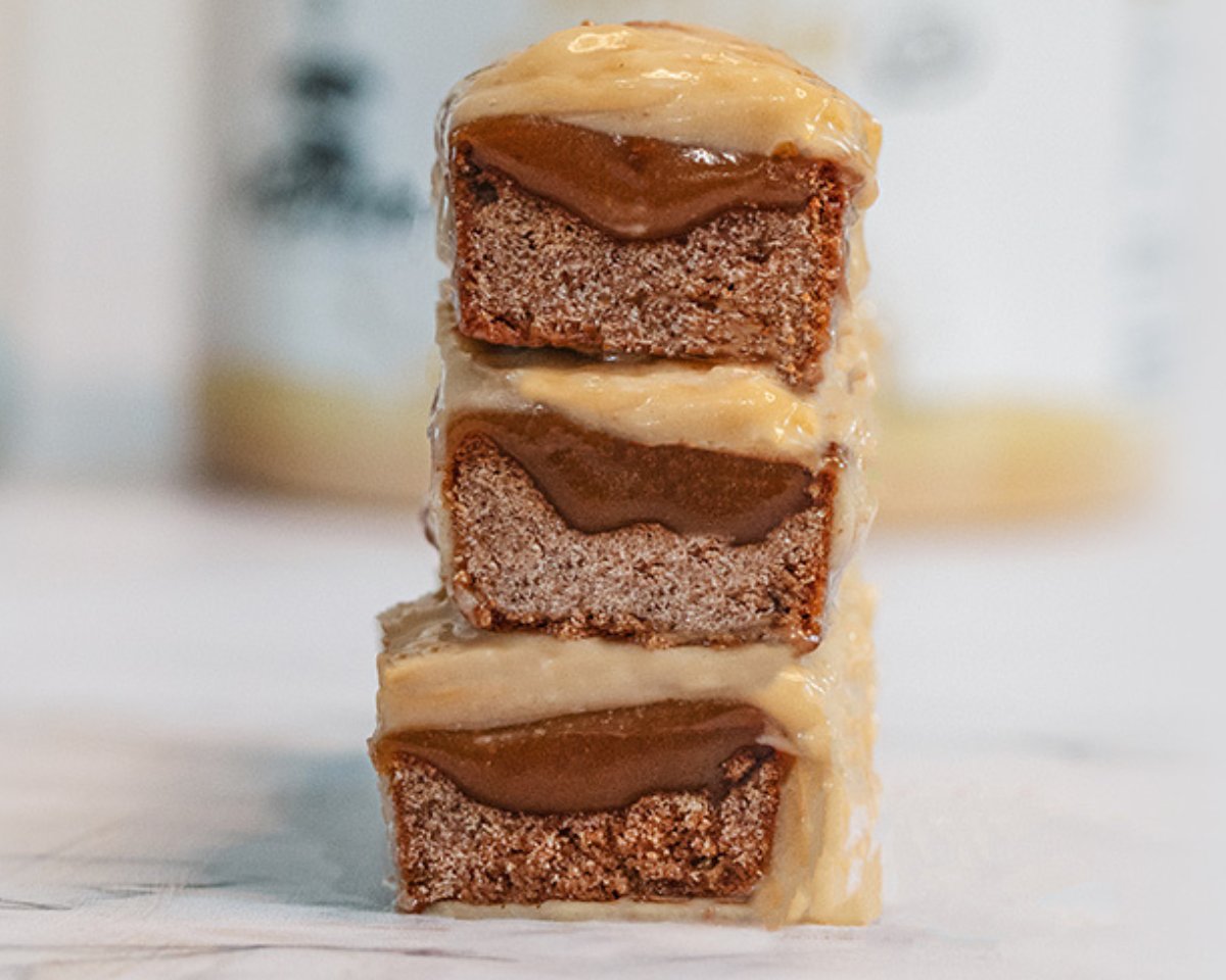 Receita de twix de proteínas