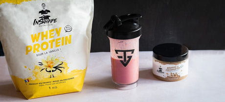 Agitador de Proteína Whey de Framboesa Inshape Nutrition