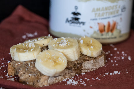 Sanduíche saudável para o pequeno-almoço ou para um lanche 