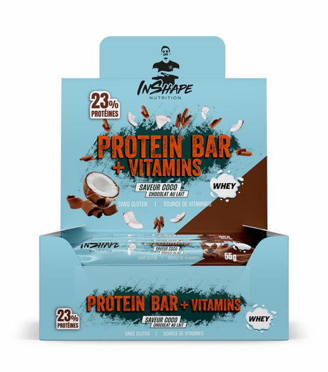 Barra de proteínas + Vitaminas 55 g