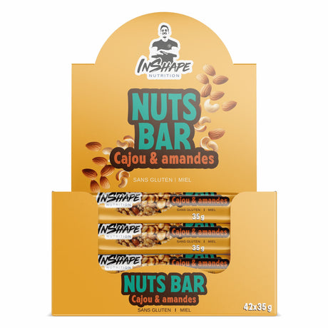 Caixa com 42 Nuts Bar 35 g 
