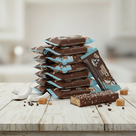 Barra de proteínas crocantes 64 g