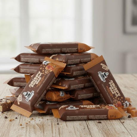 Barra de proteínas crocantes 64 g