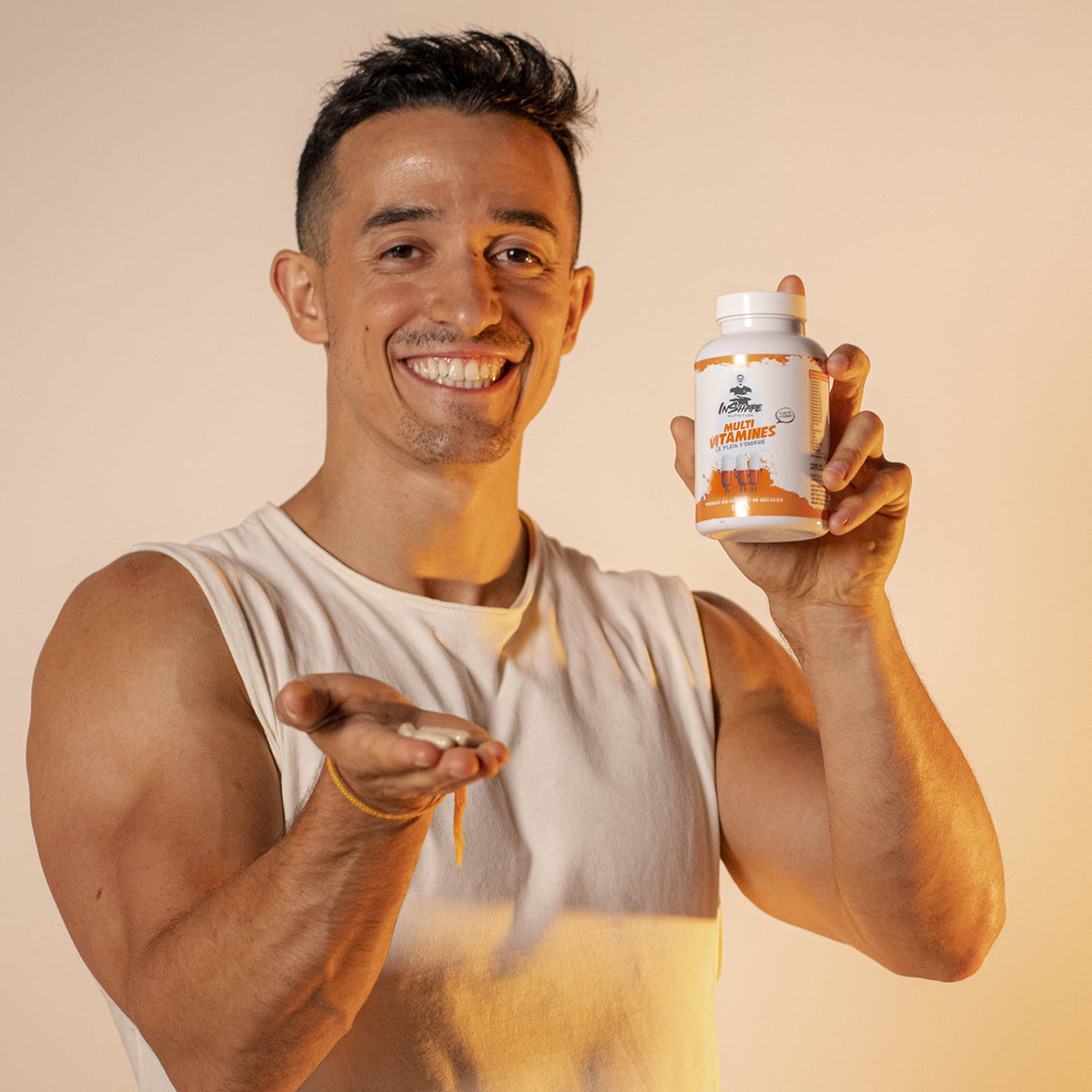 Tibo Inshape e as suas multivitaminas Inshape Nutrition