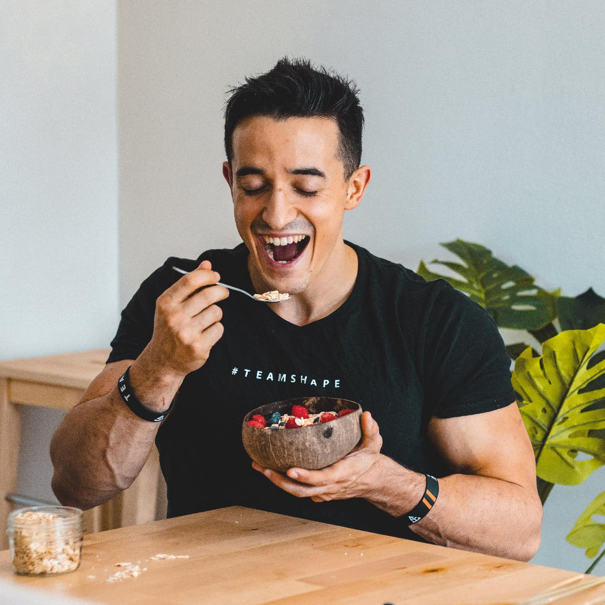 Flocos de aveia biológica para bebés