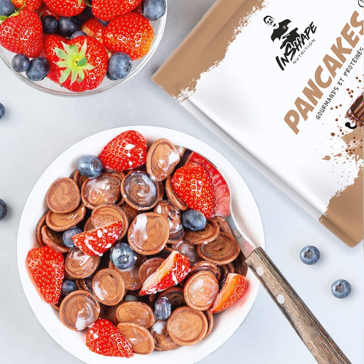 Panquecas de chocolate